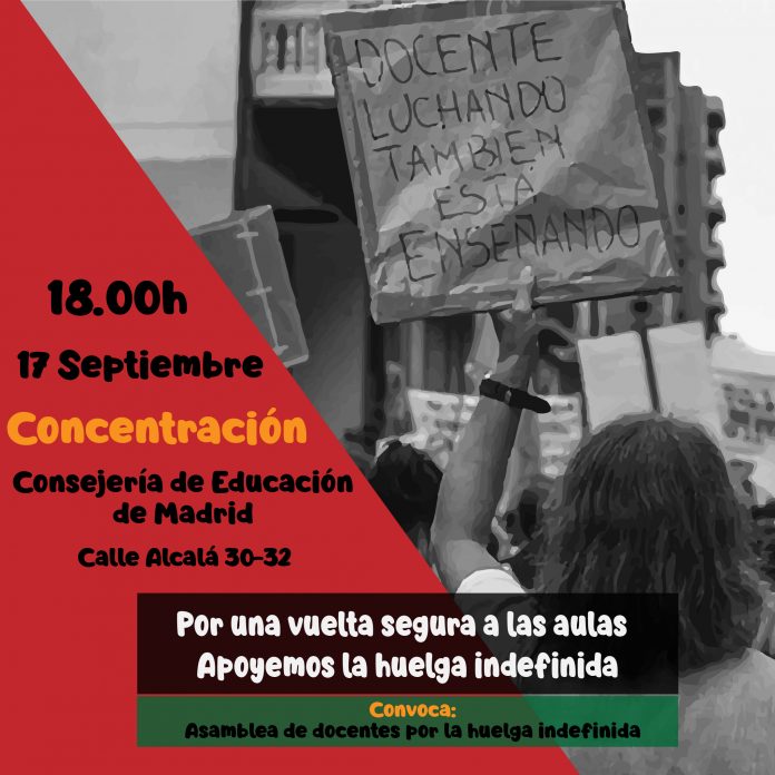 Huelga educación