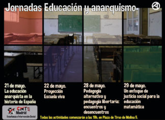 Jornadas sobre educación y anarquismo