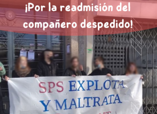 Servicios Profesionales Sociales despide a dos trabajadores por reclamar sus derechos y denunciar