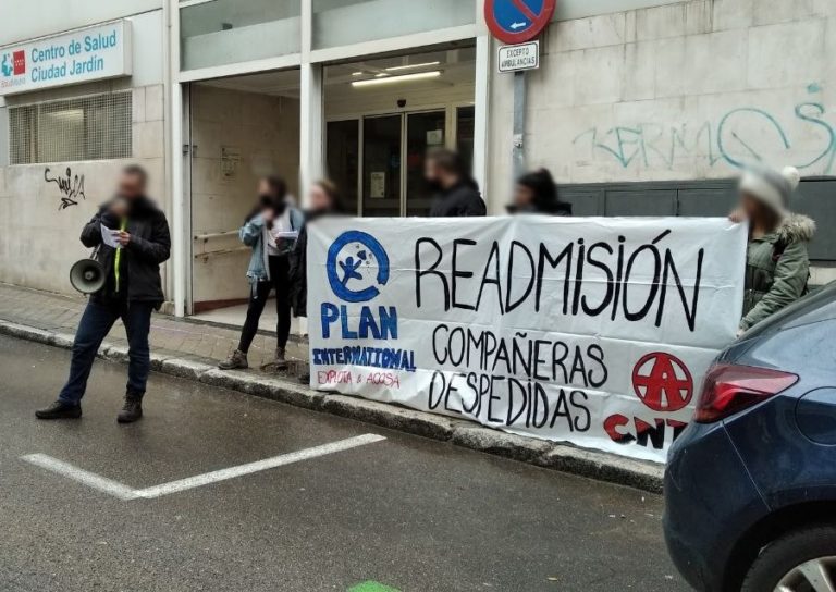 Nuevo acto de lucha contra Plan Internacional