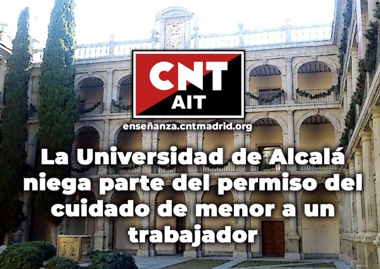 Universidad de Alcalá, universidad machista