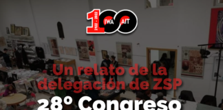 Informe del 28º Congreso de la AIT por la delegación de ZSP