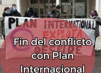 Fin del conflicto con la Fundación Plan International España