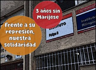 Tres años sin Marijose: represión para castigar la solidaridad