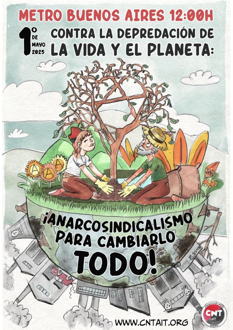 [1º de mayo] Contra la depredación de la vida y el planeta