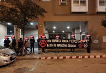 Concentración de denuncia de la represión sindical y la precariedad en TANDEM